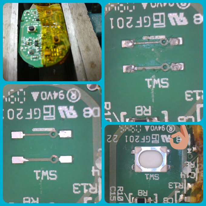 Key Fob Microswitch repair